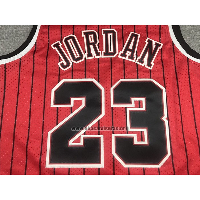 Camiseta Chicago Bulls Michael Jordan NO 23 Reload Hardwood Classics Rojo